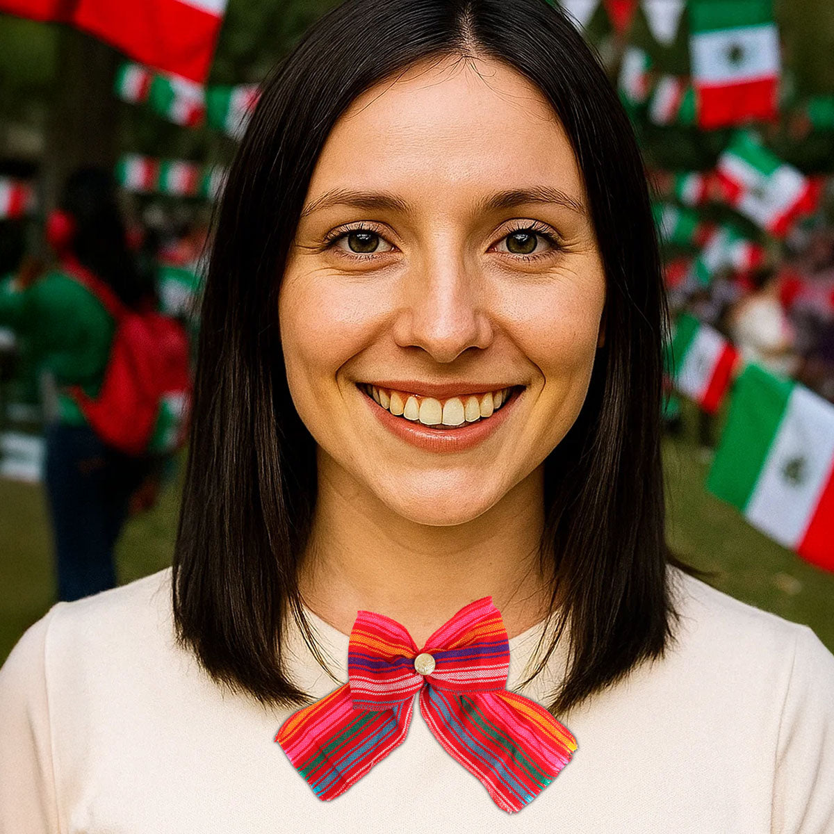 Corbatín, Color Rojo, Fiestas Patrias