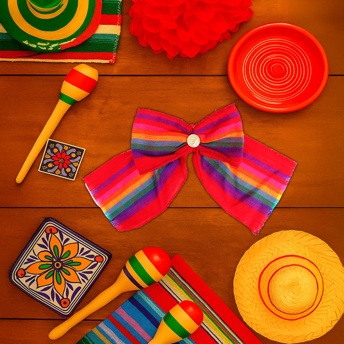 Corbatín, Fiestas Patrias, Colores