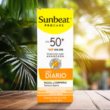 Bloqueador Solar SUNBEAT FPS 50+ Uso Diario, 60 g