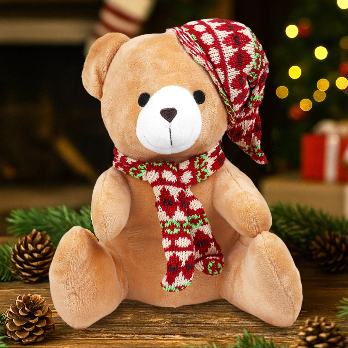 Peluche, Osito con Bufanda