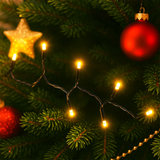 Serie de Luces LED Interconectables, Cálidas