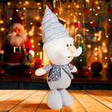 Santa Claus de Peluche, 40 cm, Color Gris