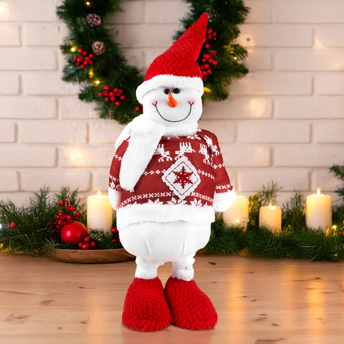 Snowman Expandible, Color Rojo