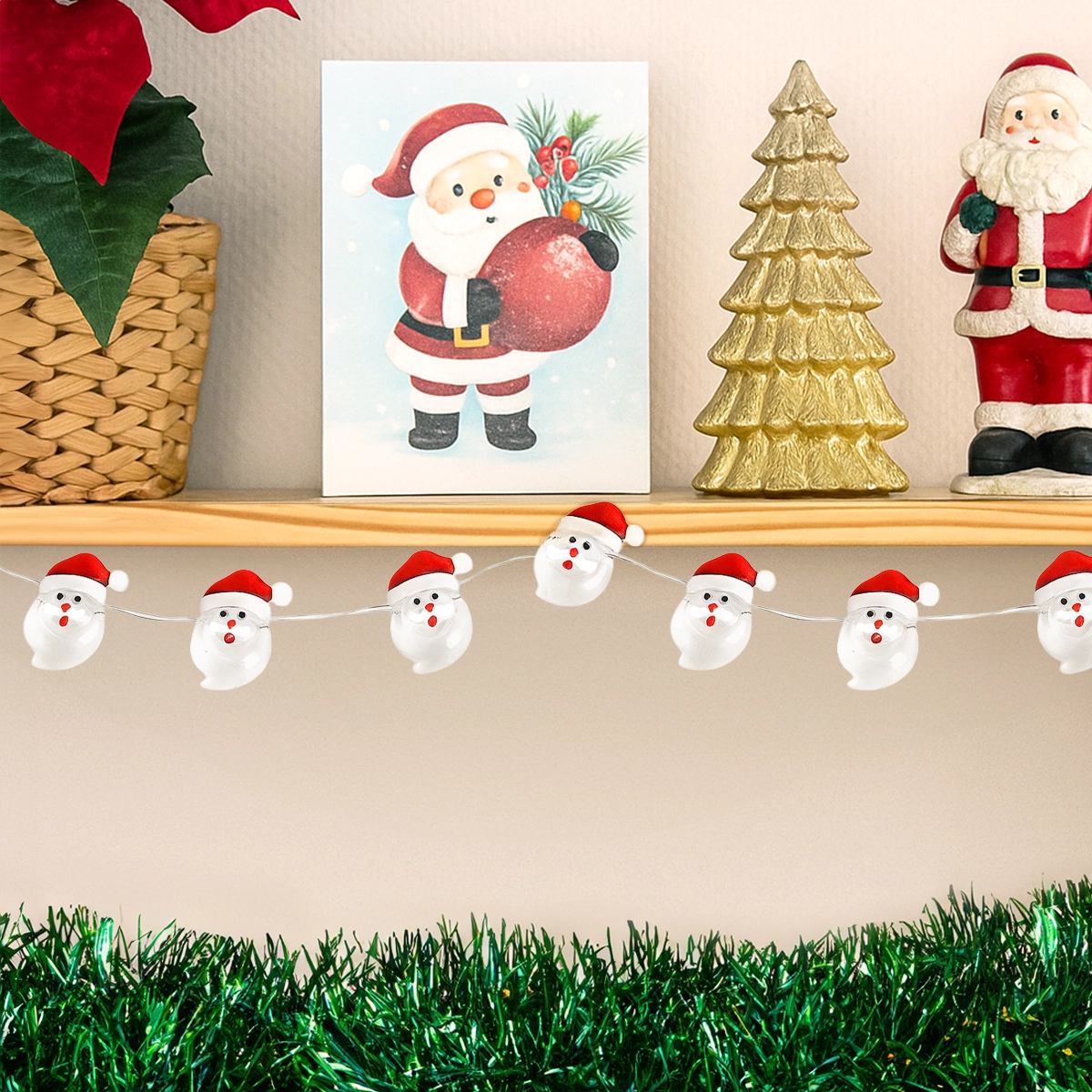 Serie de Luces LED, Santa Claus