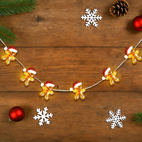 Serie de Luces LED, Galleta de Jengibre