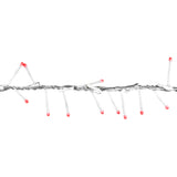 Serie de Luces LED Interconectables, Cable Transparente, 190 luces