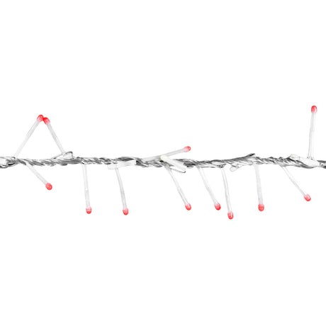 Serie de Luces LED Interconectables, Cable Transparente, 190 luces