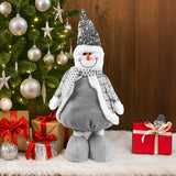 Muñeco de Nieve Expandible, Color Gris