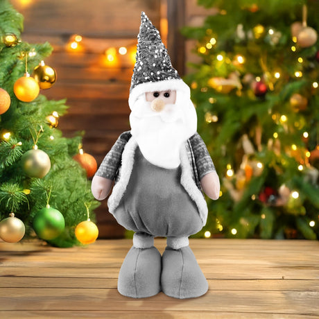 Santa Claus Expandible, Color Gris