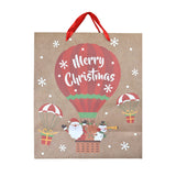 Bolsa de Regalo Navideña, Detalles Brillantes, Personajes Navideños