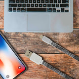 Cable USB Tipo C, Color Blanco
