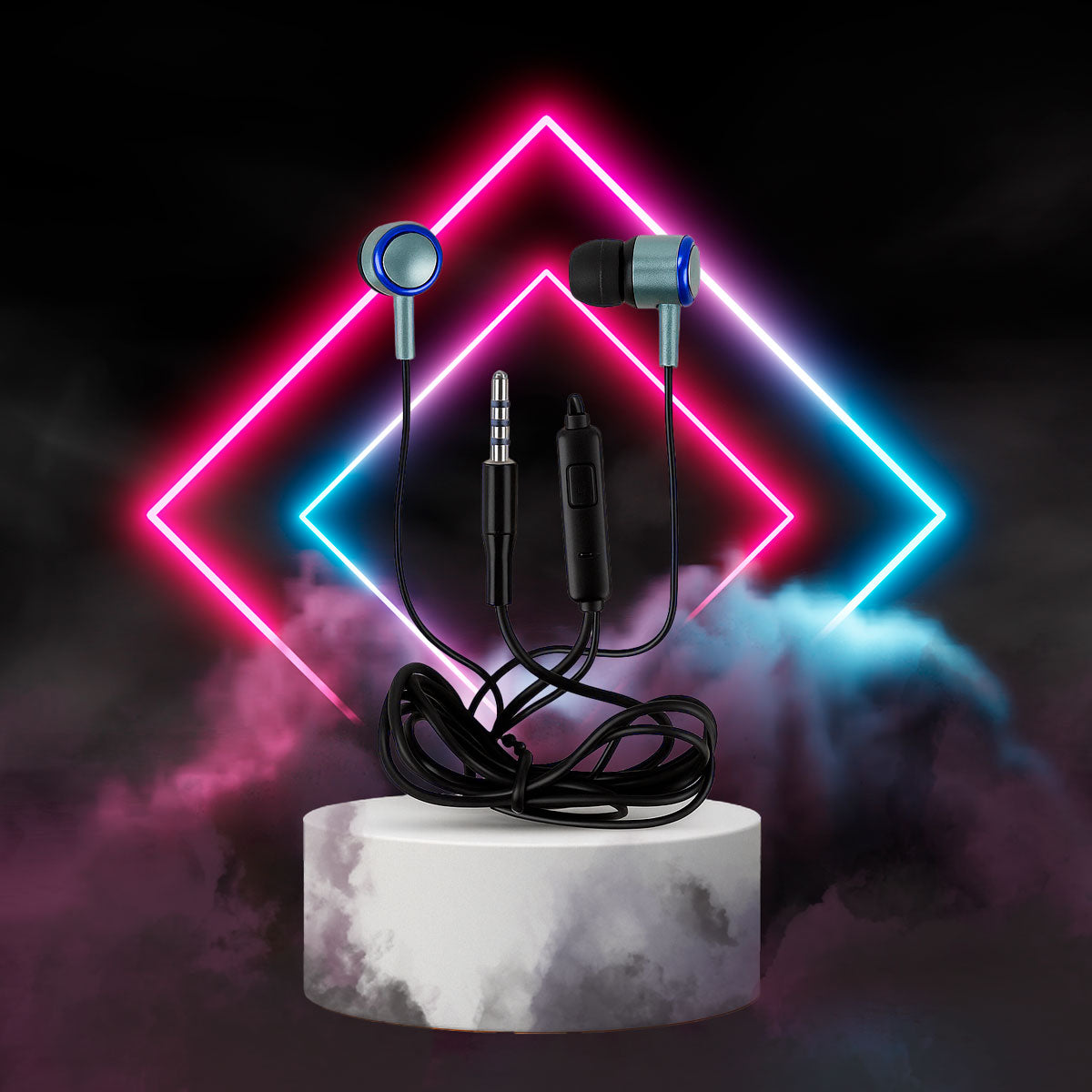 Auriculares con Cable y Micrófono, eVogue