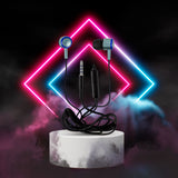 Auriculares con Cable y Micrófono, eVogue