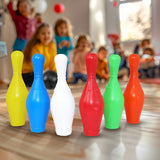 Juego de Bolos de Plástico, 7 pzas