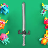 Espada de Plástico para Juego, Color Plata, 48 cm