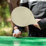 Set de Raquetas de Ping Pong con Pelotas, Color Rosa y Beige, 4 pzas