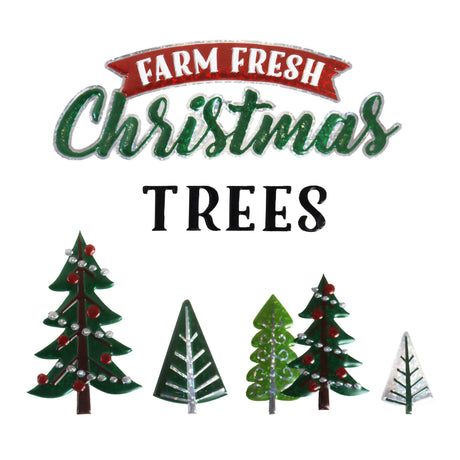 Stickers Navideños, Christmas Trees