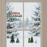 Stickers Navideños, Christmas Trees