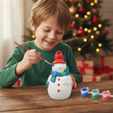 Juego Navideño de Pintura, Snowman