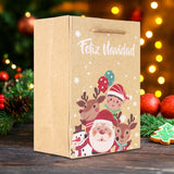 Bolsa de Regalo Navideña, Feliz Navidad, Personajes