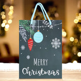 Bolsa de Regalo Navideña, Merry Christmas, Esferas