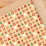 Papel para Envolver Regalos Navideño, 6 pzas