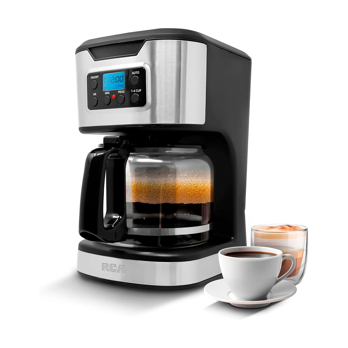 Cafetera Digital Programable, 12 tazas, RC-CAF3, RCA