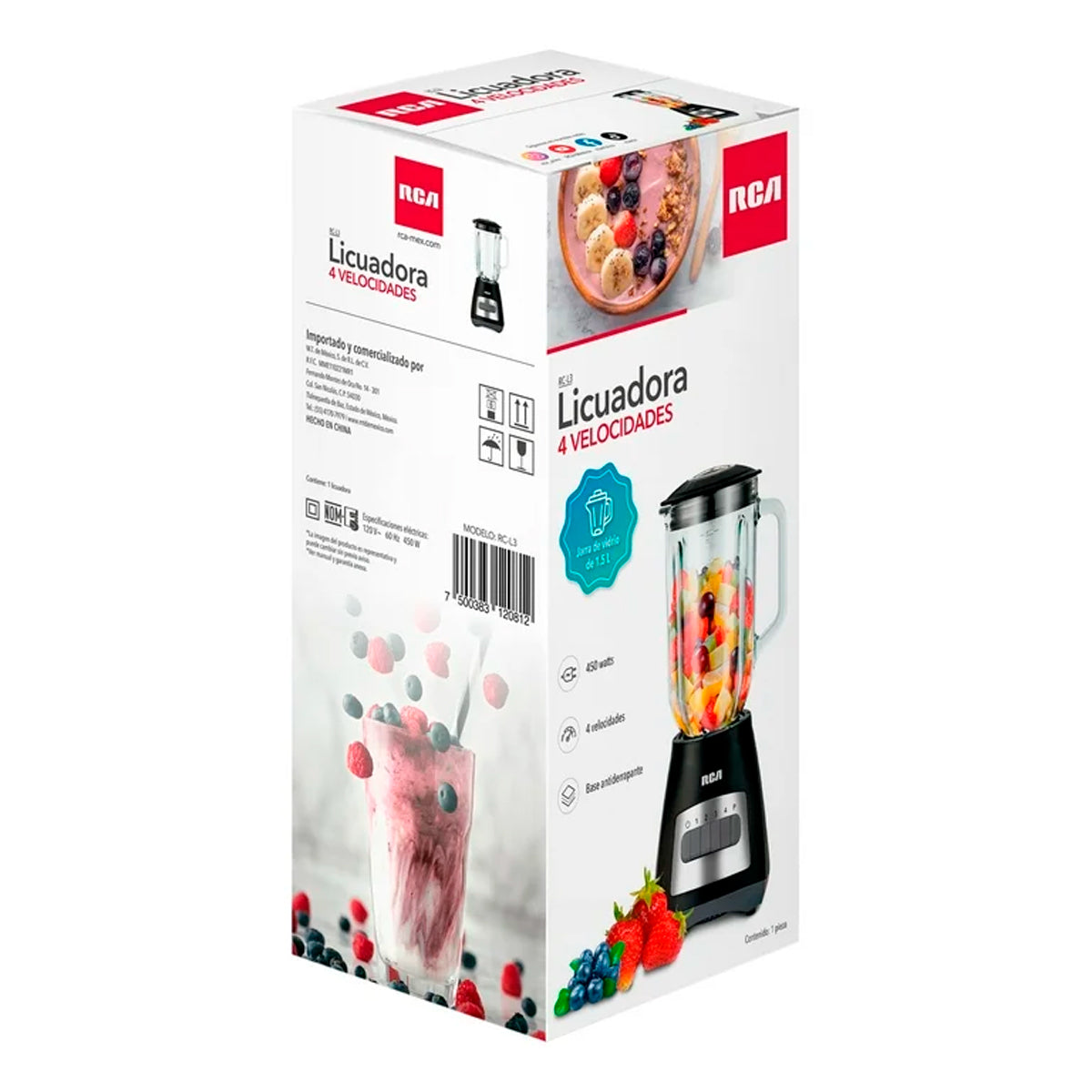 Licuadora, RC-L3, RCA