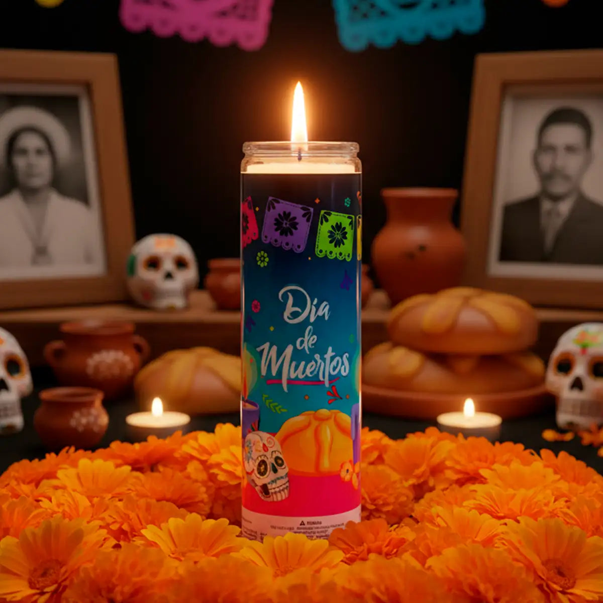 Veladora, Día de Muertos