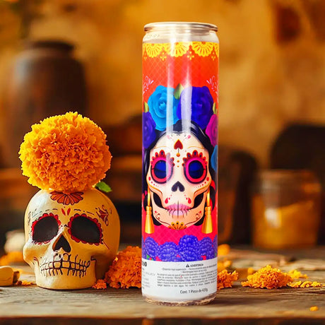 Veladora, Día de Muertos, Diseño Velas