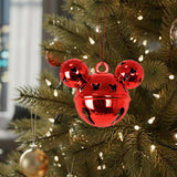 Ornamento, Cascabel Mickey, Color Rojo