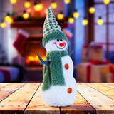 Peluche Navideño, Muñeco de Nieve