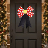 Ornamento, Moño Minnie, Color Rojo