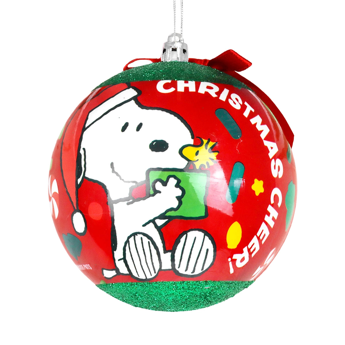Esfera Navideña con Moño, Snoopy