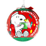 Esfera Navideña con Moño, Snoopy