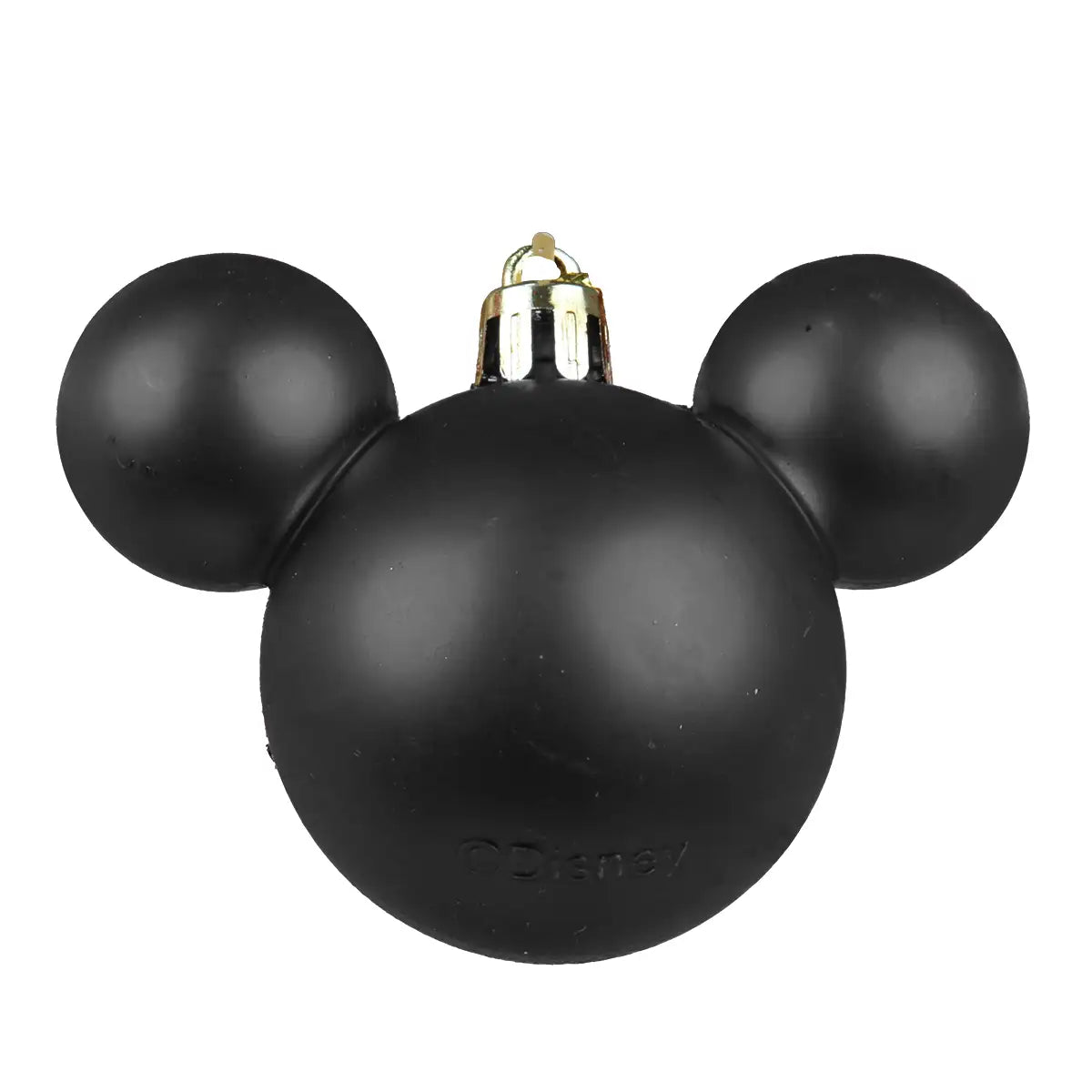 Esferas Navideñas, Mickey, Color Negro, 3 pzas
