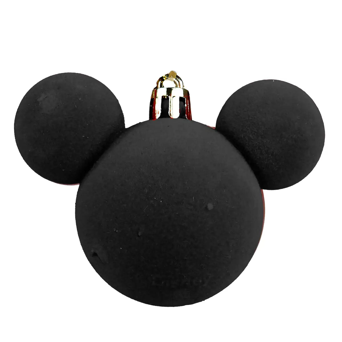 Esferas Navideñas, Mickey, Color Negro, 3 pzas
