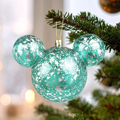 Esfera Navideña, Mickey, Color Verde
