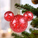 Esfera Navideña, Mickey, Color Rojo