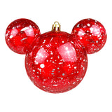 Esfera Navideña, Mickey, Color Rojo