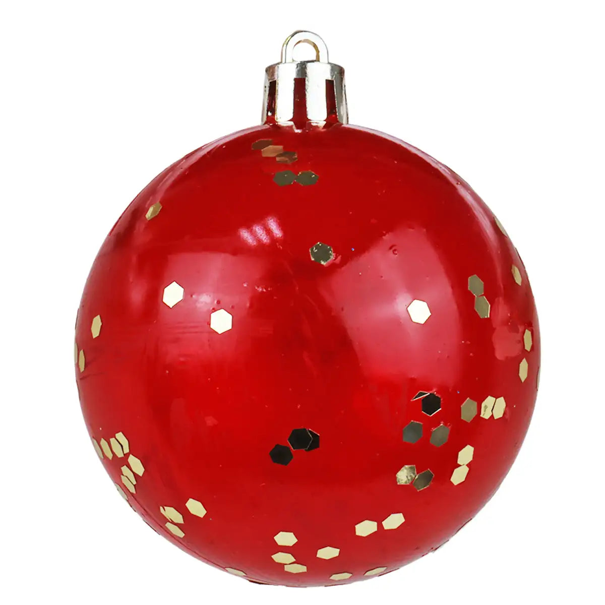 Mix de Esferas Navideñas Irrompibles, Colores, 5 pzas