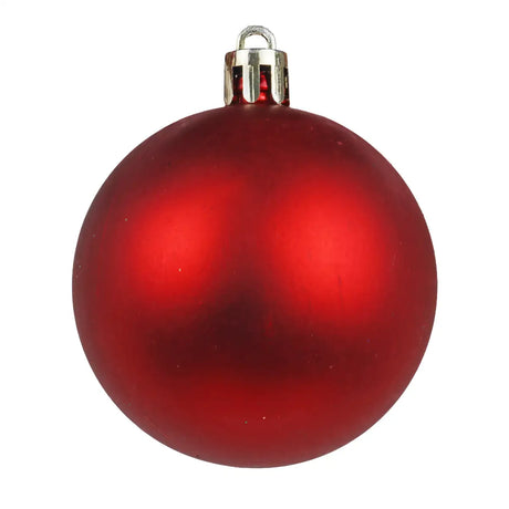 Mix de Esferas Navideñas Irrompibles, Color Rojo y Verde, 5 pzas