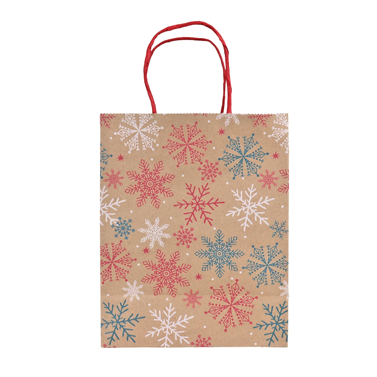Bolsa de Regalo Navideña, Muñeco de Nieve, 3 pzas