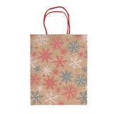 Bolsa de Regalo Navideña, Muñeco de Nieve, 3 pzas