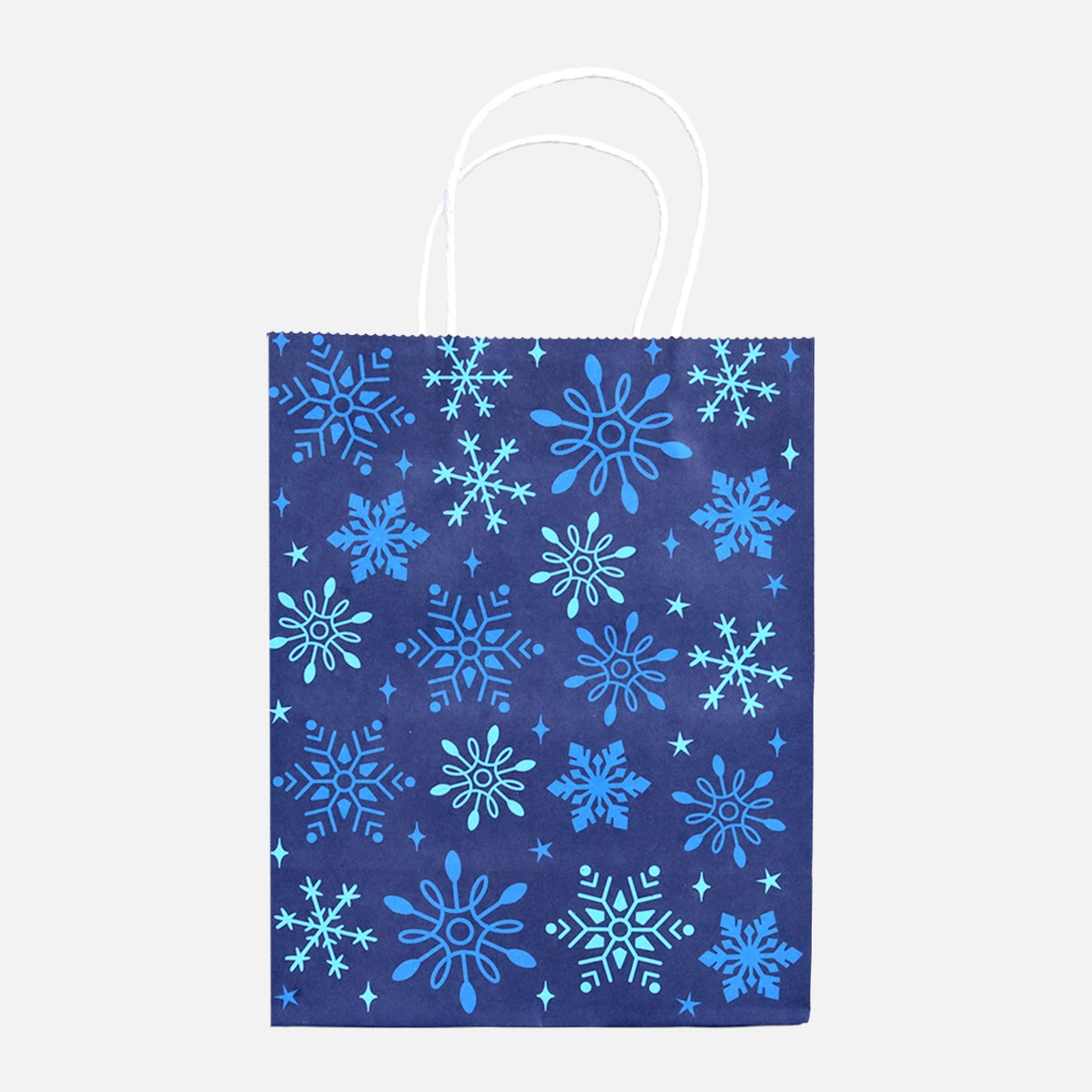 Bolsa de Regalo Navideña, Muñeco de Nieve, 3 pzas