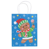 Bolsa de Regalo Navideña, Galleta Jengibre, 3 pzas