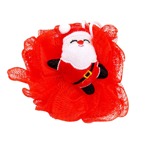 Esponja de Baño Navideña, Santa Claus
