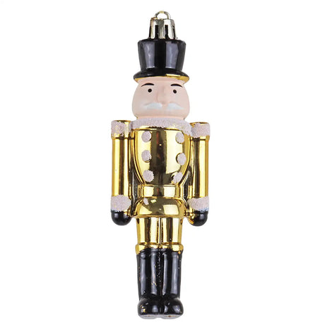 Cascanueces Navideño, Color Oro