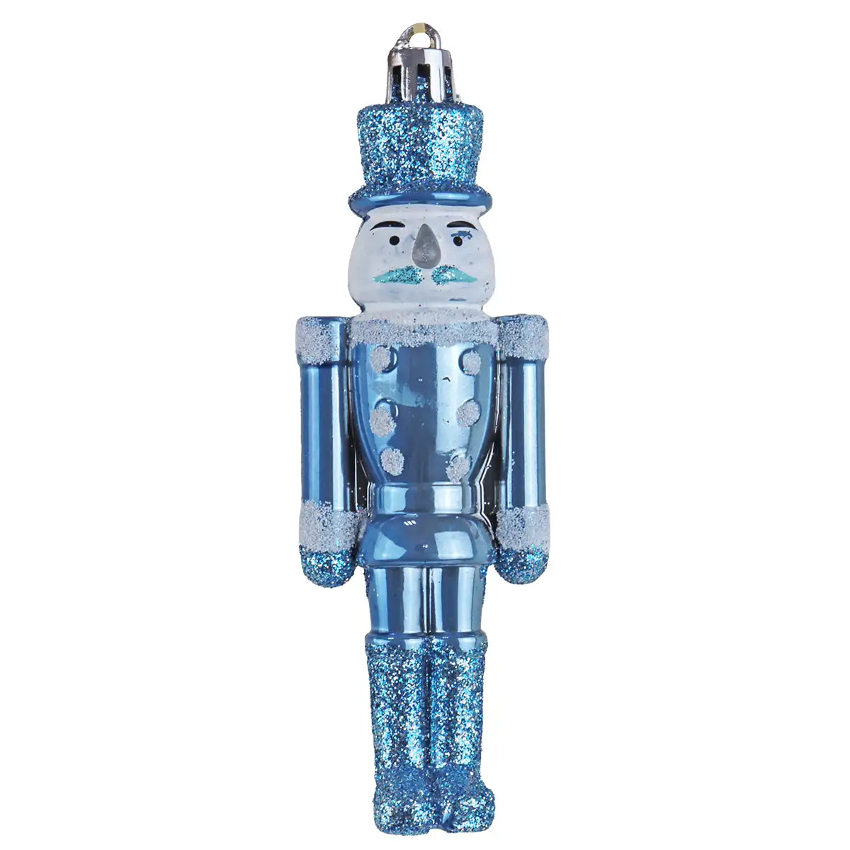 Cascanueces Navideño, Color Azul