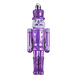 Cascanueces Navideño, Color Morado